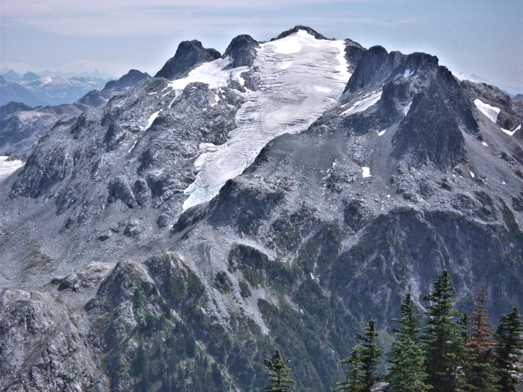 Crawford Peak NW glacier