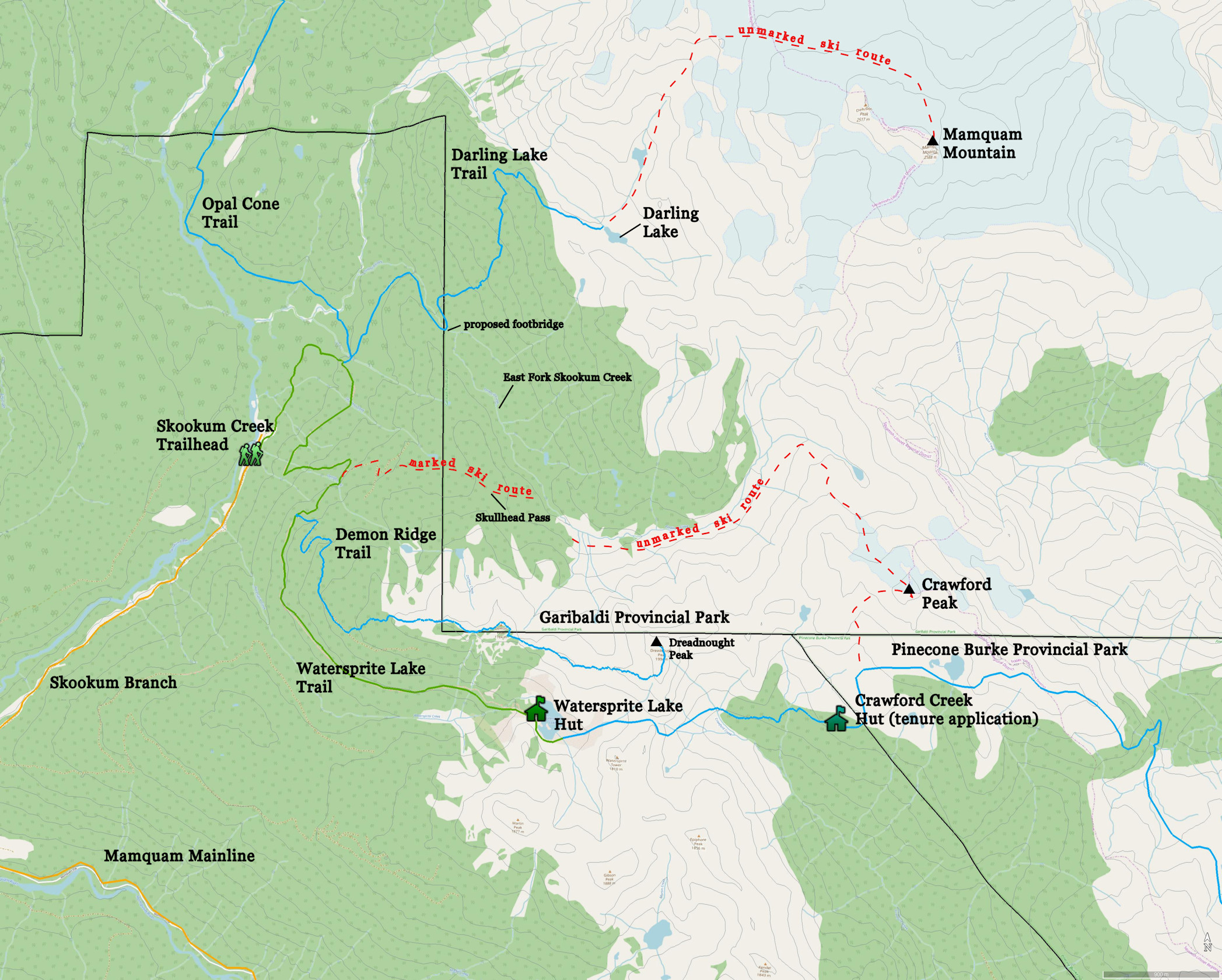 SkookumCreekMapZoomedLabelled2095