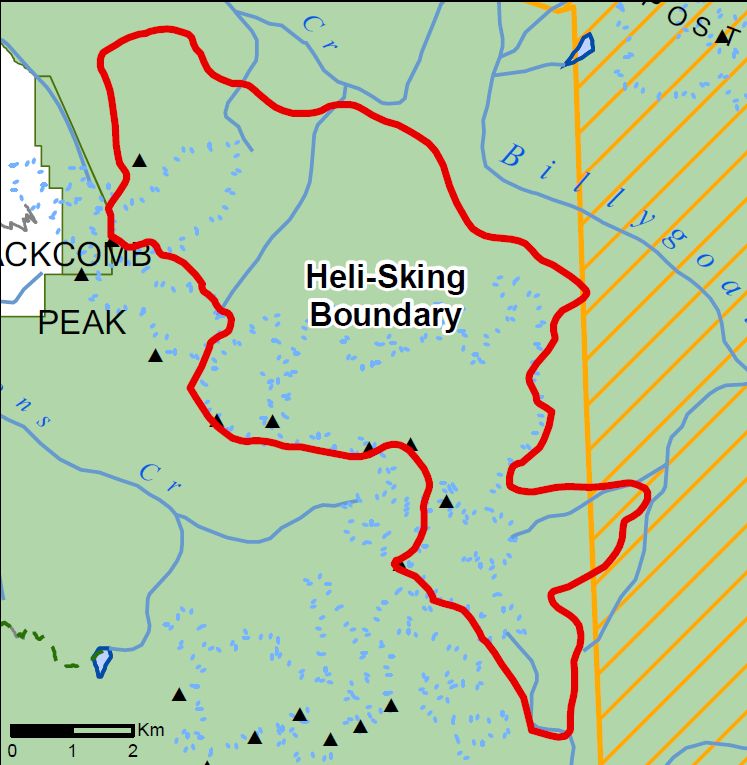 Whistler Heli Skiing Permit Area 2016-2026