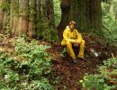 1993 clearing trail and putting up trail signs in boaise cedar spirit grove