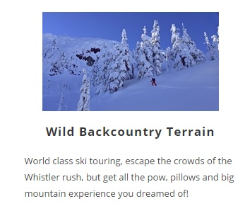 wild backcountry terrain